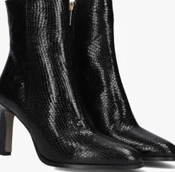 zwarte notre-v enkellaarsjes 87436