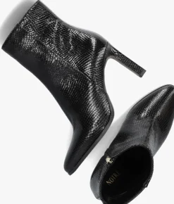 zwarte notre-v enkellaarsjes 87436