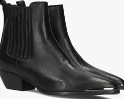 zwarte notre-v enkellaarsjes ar230