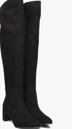 zwarte notre-v overknee laarzen 8597
