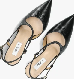 zwarte notre-v sandalen 37217