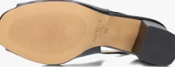 zwarte notre-v slingbacks 16068