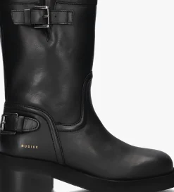 zwarte nubikk biker boots eve leva