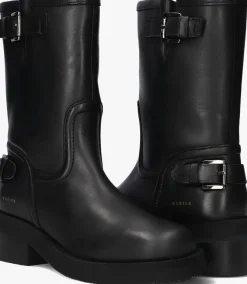 zwarte nubikk biker boots eve leva