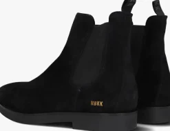 zwarte nubikk chelsea boots logan chelsea