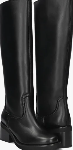 zwarte nubikk hoge laarzen cassy boot