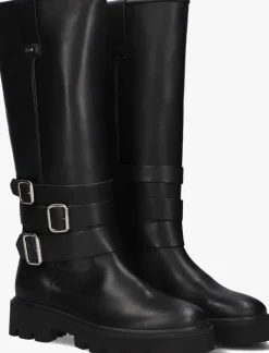 zwarte nubikk hoge laarzen frankie lynn