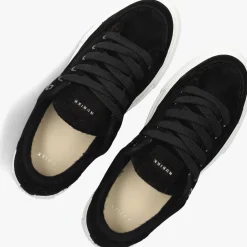 zwarte nubikk lage sneakers caldera tora