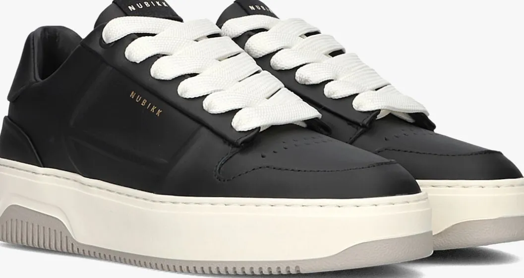 zwarte nubikk lage sneakers basket cole