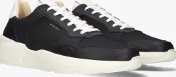 zwarte nubikk lage sneakers roque road wave