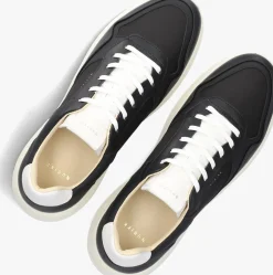 zwarte nubikk lage sneakers roque road wave