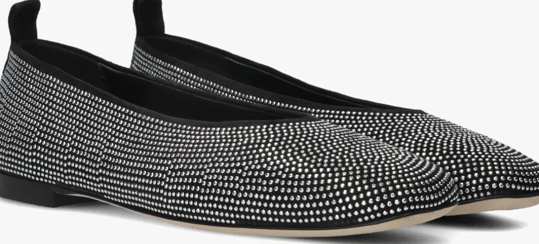 zwarte odare ballerina's agata