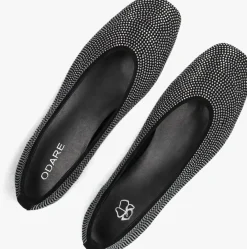 zwarte odare ballerina's agata