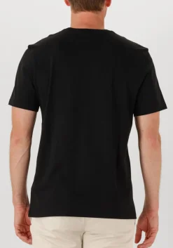 zwarte parajumpers t-shirt patch tee