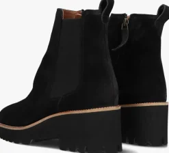 zwarte paul green chelsea boots 8117