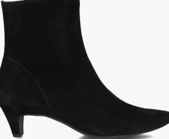 zwarte paul green enkellaarsjes 8288