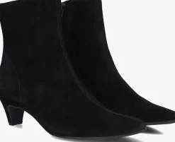 zwarte paul green enkellaarsjes 8288