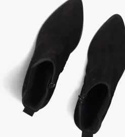 zwarte paul green enkellaarsjes 8271