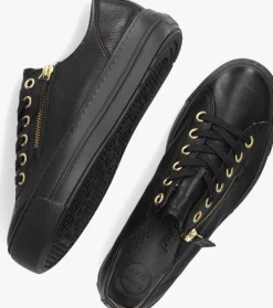 zwarte paul green lage sneakers 5006