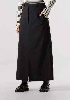 zwarte penn & ink maxirok skirt