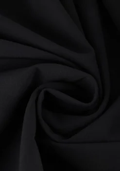 zwarte penn & ink midi jurk dress one shoulder