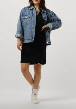 zwarte penn & ink mini jurk jill