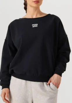 zwarte penn & ink trui sweater w25f1703
