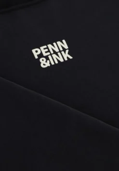 zwarte penn & ink trui sweater w25f1703