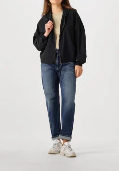 zwarte penn & ink vest hoodie