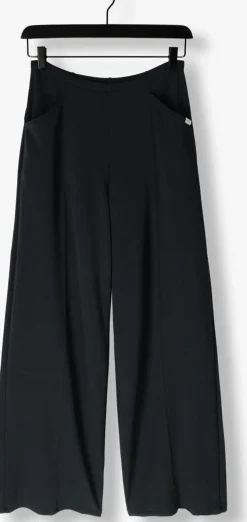 zwarte penn & ink wijde broek trousers w25t1197