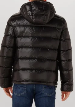 zwarte peuterey gewatteerde jas honova lks linear 04