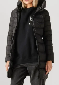 zwarte peuterey gewatteerde jas levaria mqn 02