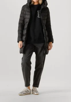 zwarte peuterey gewatteerde jas levaria mqn 02