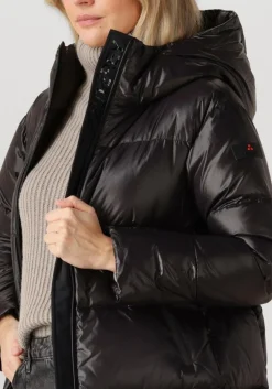 zwarte peuterey gewatteerde jas selectric lks 01