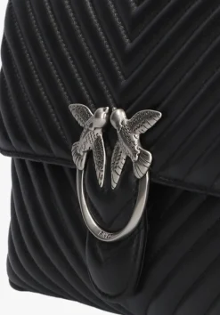 zwarte pinko handtas love lady puff big cl sheep