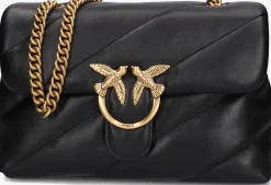 zwarte pinko schoudertas love puff classic
