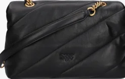 zwarte pinko schoudertas love puff classic