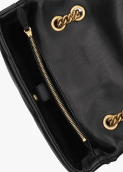 zwarte pinko schoudertas love puff classic