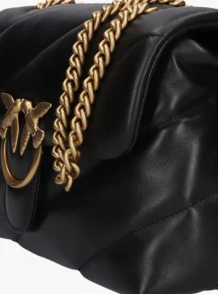 zwarte pinko schoudertas love puff classic