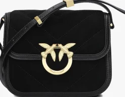 zwarte pinko schoudertas love box baf