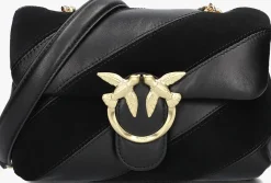 zwarte pinko schoudertas love puff mini