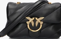 zwarte pinko schoudertas love puff mini