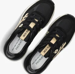 zwarte premiata lage sneakers moerun-d