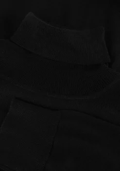 zwarte profuomo coltrui pullover roll neck merino