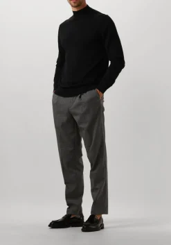 zwarte profuomo trui pullover mock