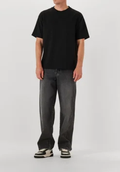 zwarte represent lage sneakers initial sneaker leather