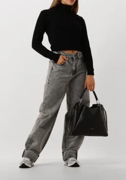 zwarte resort finest coltrui basic turtleneck