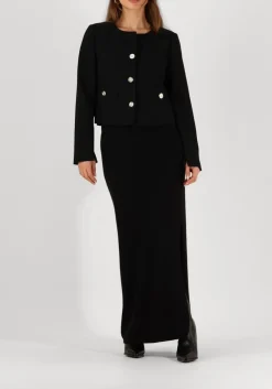 zwarte resort finest maxirok maxi skirt