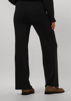 zwarte resort finest pantalon knitted pants