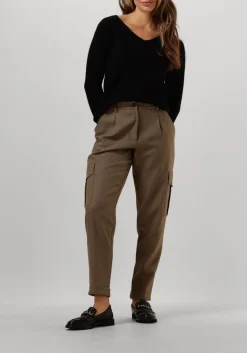 zwarte resort finest trui v-neck rib knit